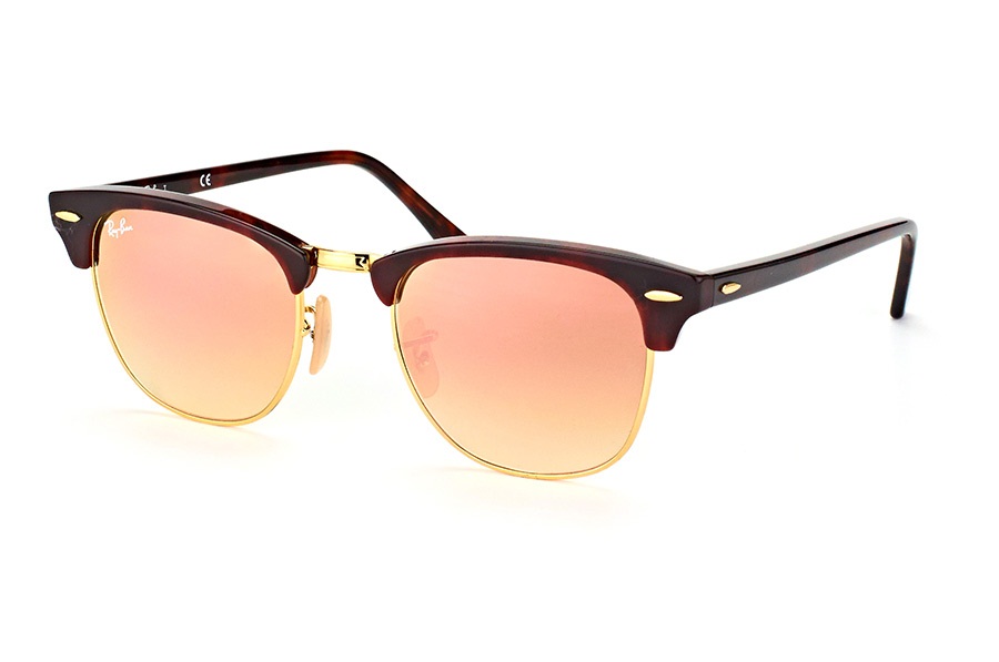 RAY-BAN CLUBMASTER FLASH LENSES GRADIENT S-RAY 3016-990/7O(51CN)