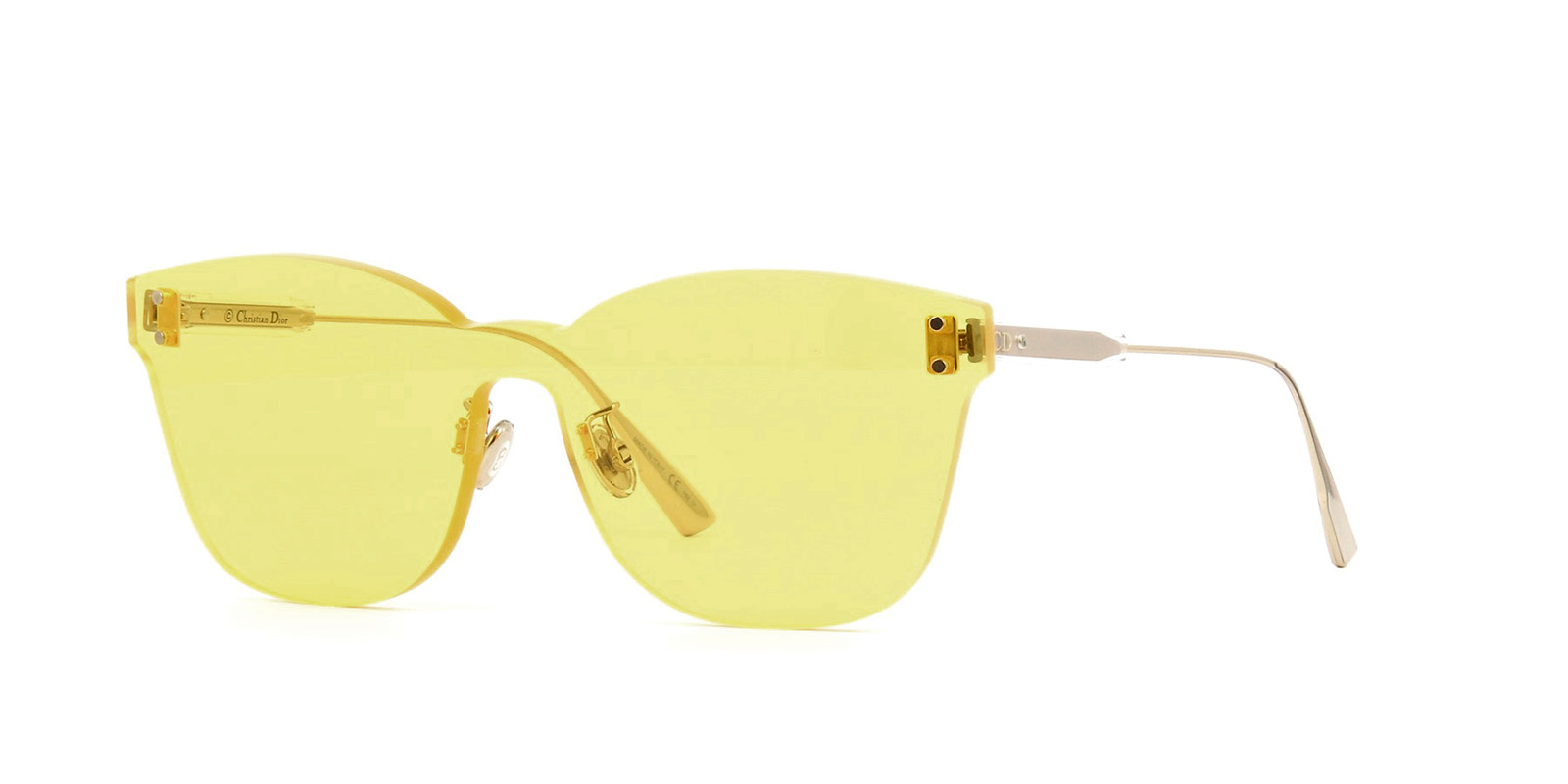 Mắt Kính Nữ Dior Color Quake 3 GoldYellow 991145 Women Sunglasses   Gostyle